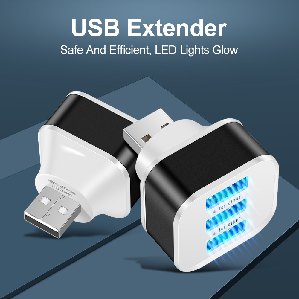 Laptop Electronics Accessories - Adaptateur USB 3 en 1 pour