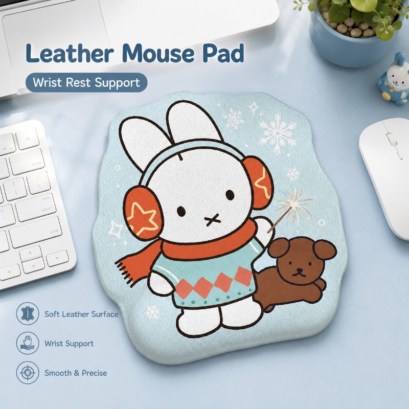 Laptop Accessories Design - Tapis de souris en cuir Anime