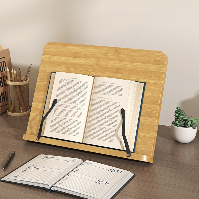 Laptop Extra Accessories - Support de lecture en bois, support