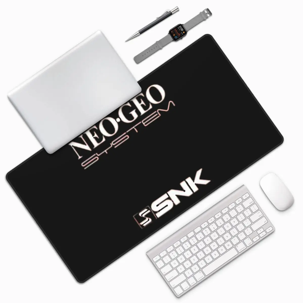 Laptop Accessories Logo - Grand tapis de souris Neo Geo