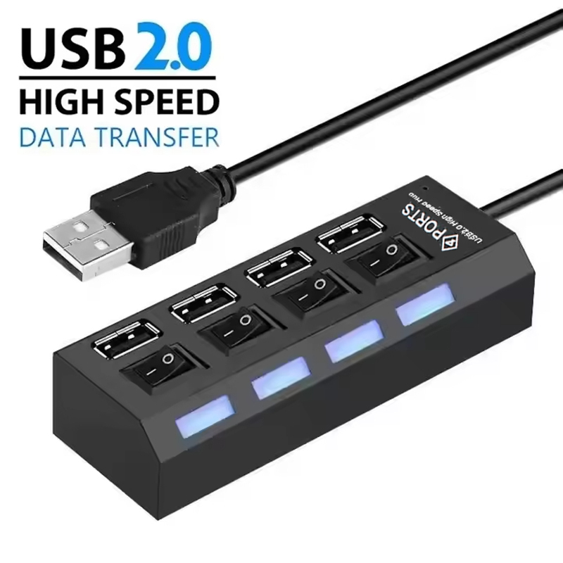 Laptop Accessories Hub - Hub USB 2.0 à 4 ports