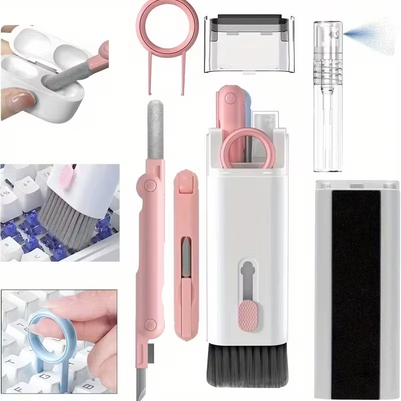 Laptop Extra Accessories - Kit de nettoyage 7-en-1 pour écouteurs,