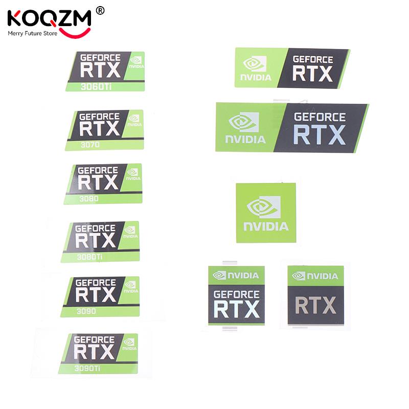 Laptop Accessories And Gadgets - Autocollant RTX 3090TI 3080TI 3070 3060,