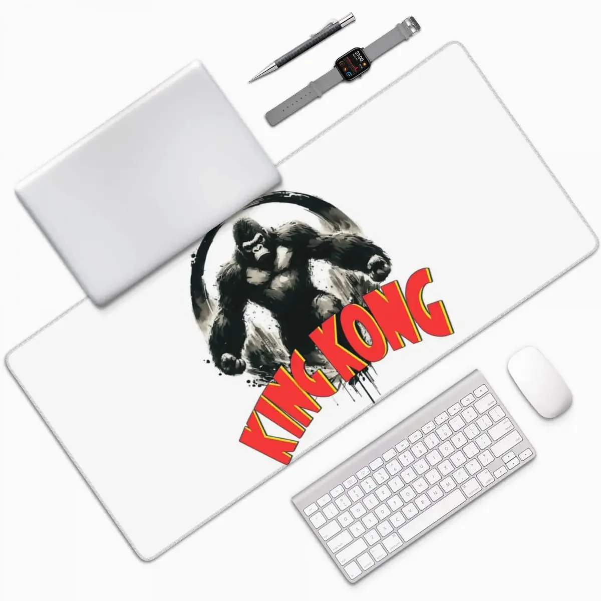 Laptop Accessories Logo - Vintage King Kong avec Logo grand
