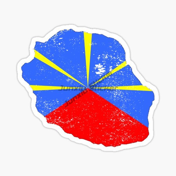 Autocollants de drapeau de l'î - Laptop Accessories Logo avis et prix