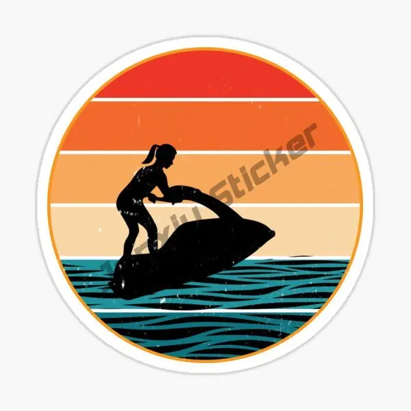 Autocollants de Jet Ski avec L - Laptop Accessories Logo avis et prix