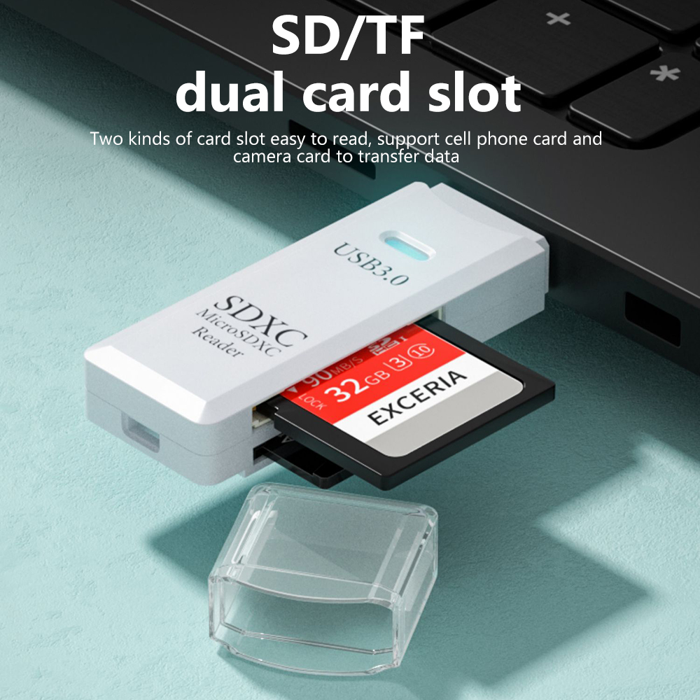 Lecteur de carte USB 3.0 2 en  - Laptop Accessories And Gadgets avis et prix