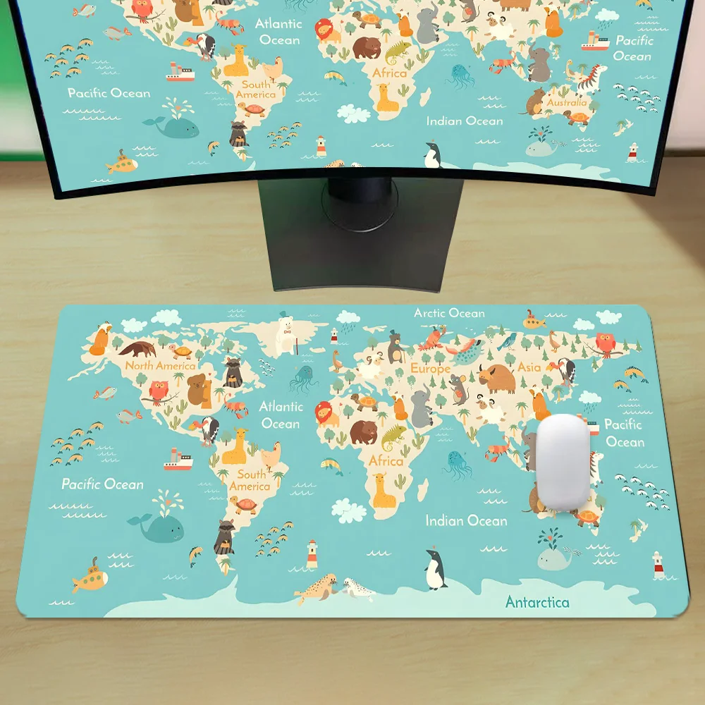 Tapis de souris de jeu carte d - Laptop Accessories Design avis et prix