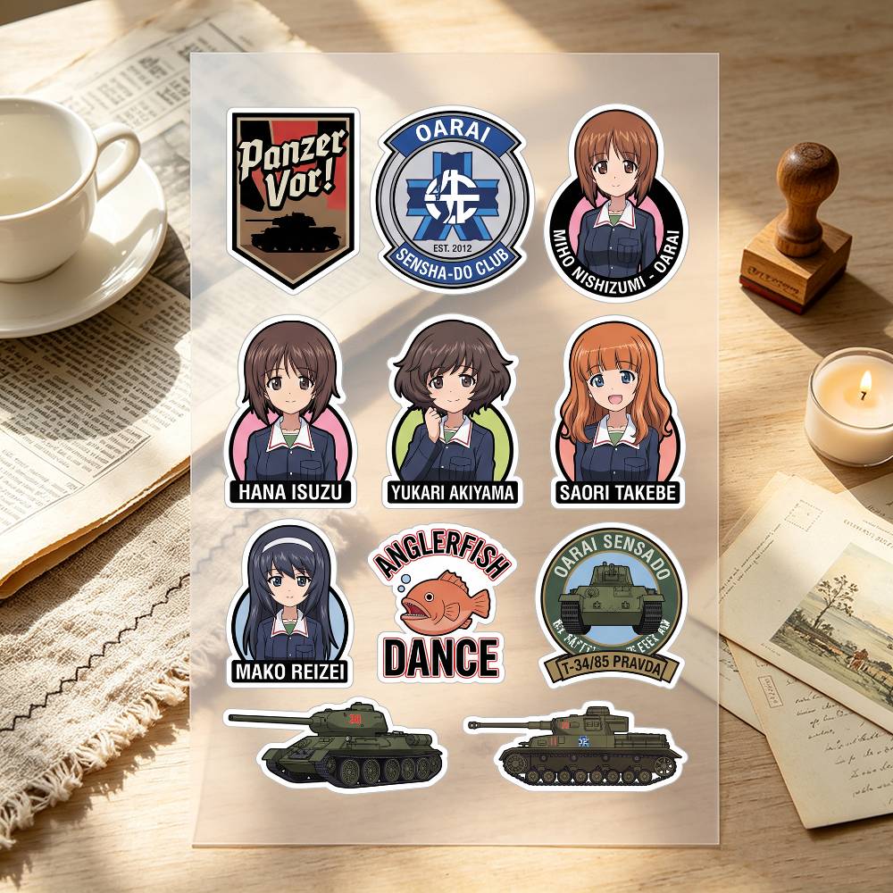 Autocollants de moto Anime Gir - Laptop Accessories Girls avis et prix