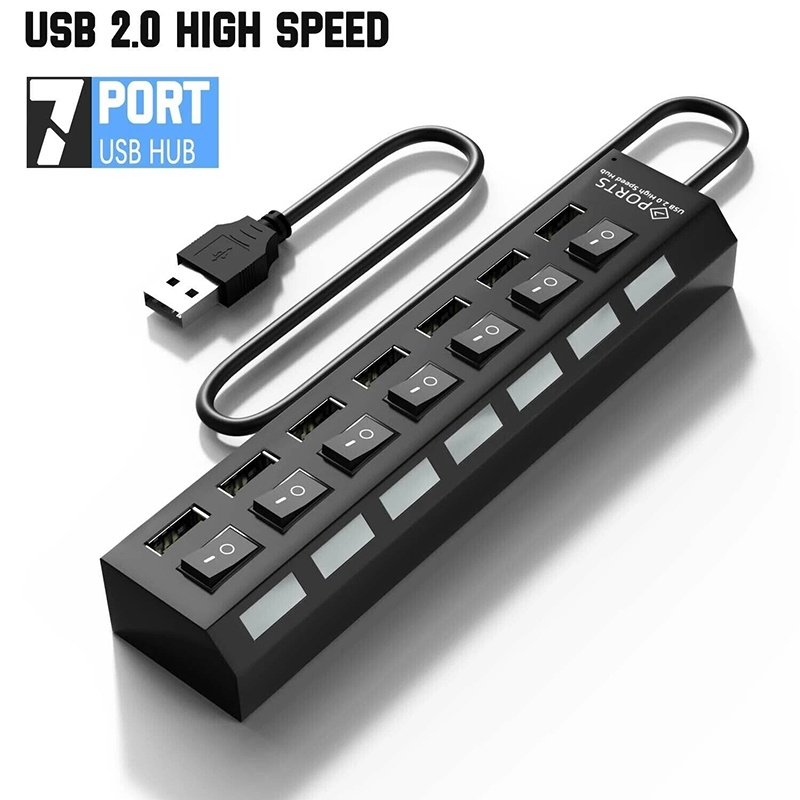 Hub USB 3.0 7 en 1, adaptateur - Laptop Accessories Hub avis et prix