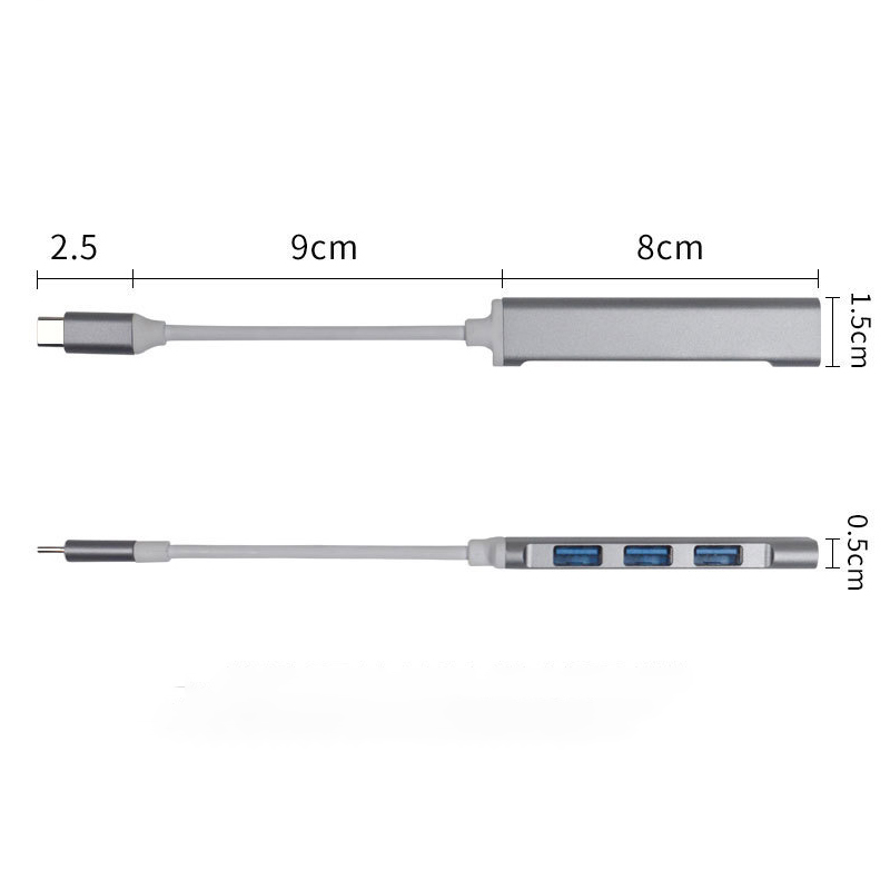 Répartiteur multiple en alumin - Laptop Accessories Hub avis et prix