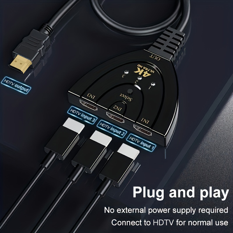 Commutateur compatible HDTV 4K - Laptop Accessories Hub avis et prix