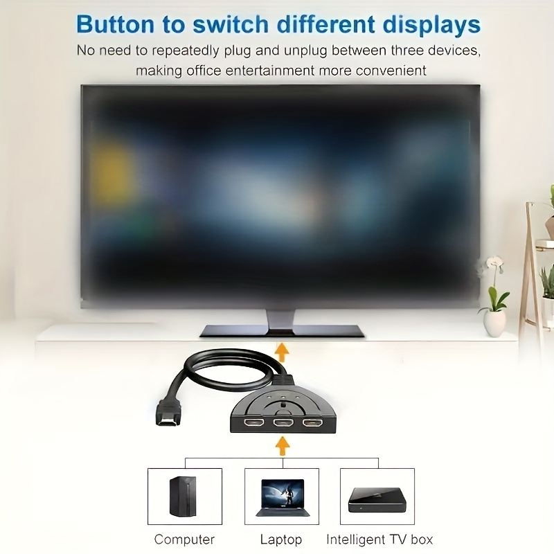 Commutateur compatible HDTV 4K - Laptop Accessories Hub avis et prix