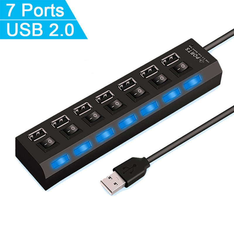Répartiteur Hub USB 2.0 à 7 po - Laptop Accessories Hub avis et prix