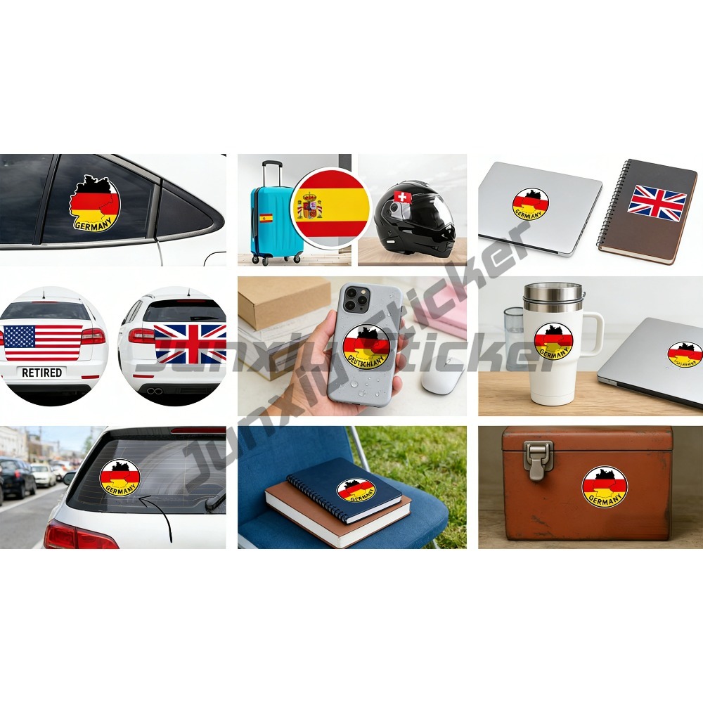 Autocollant créatif drapeau d' - Laptop Accessories South Africa avis et prix