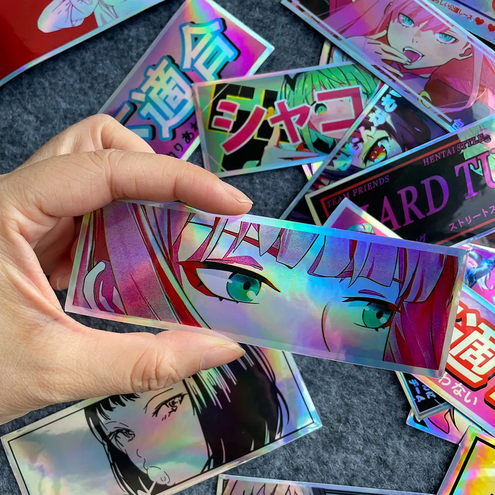 JDM Anime autocollants moto ar - Laptop Accessories Girls avis et prix
