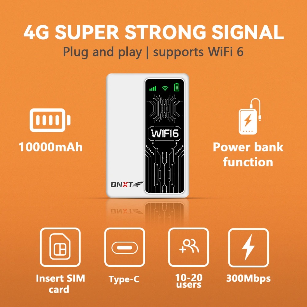 Routeur WiFi6 4G LTE M20 300 M - Laptop External Accessories avis et prix