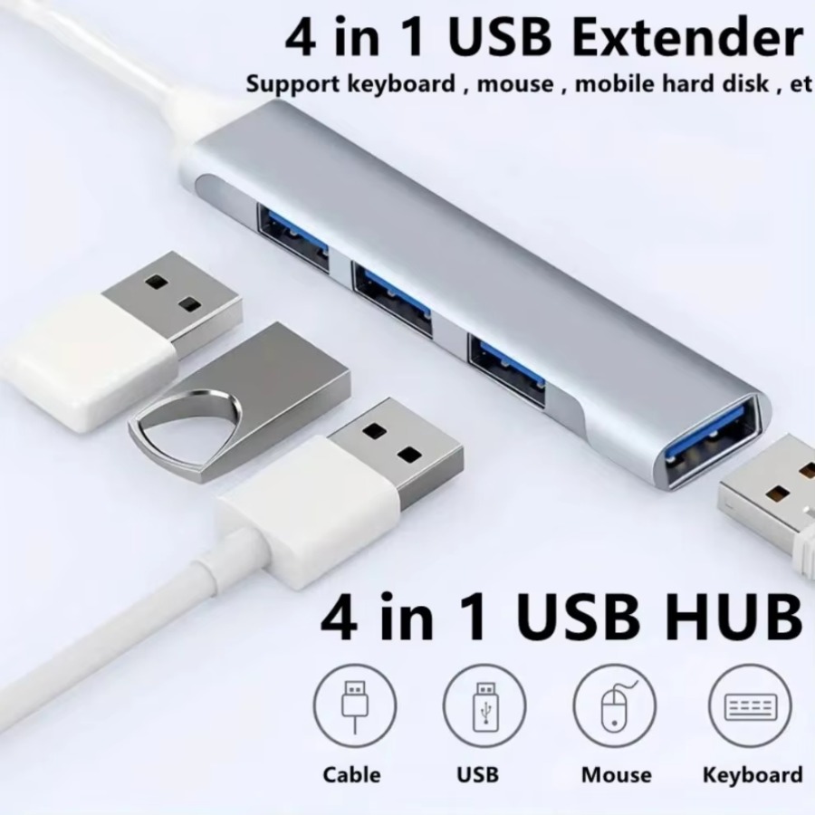 Hub USB 4 en 1, Hub USB-C, 4 p - Apple Accessories Laptop avis et prix