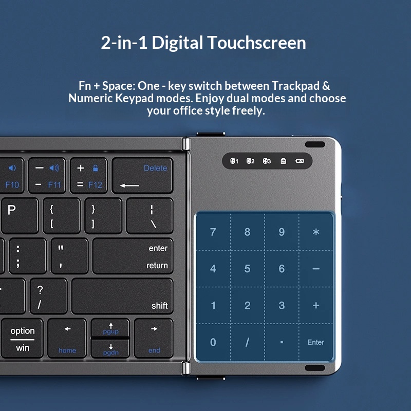 Clavier Bluetooth sans fil pli - Laptop Extra Accessories avis et prix