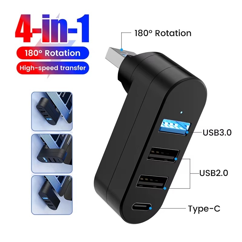 Hub USB 3.0 Mini Splitter Box  - Laptop Accessories Hub avis et prix